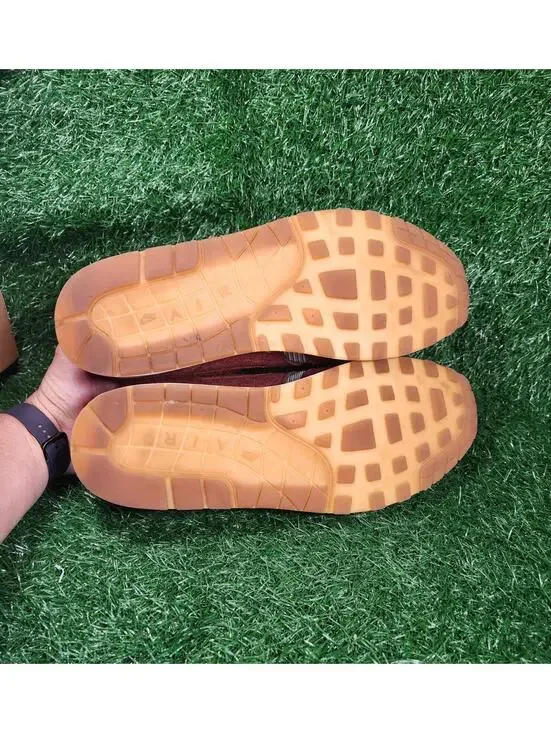 Nike Air Max 1 Houndstooth Bronze Eclipse Street Shoes CT1207-200 Men's Size 14 - Picture 7 of 7